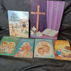 Vintage Christian Hard Cover Book Bundle